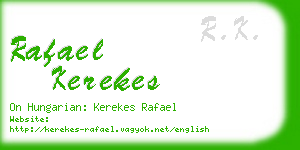 rafael kerekes business card